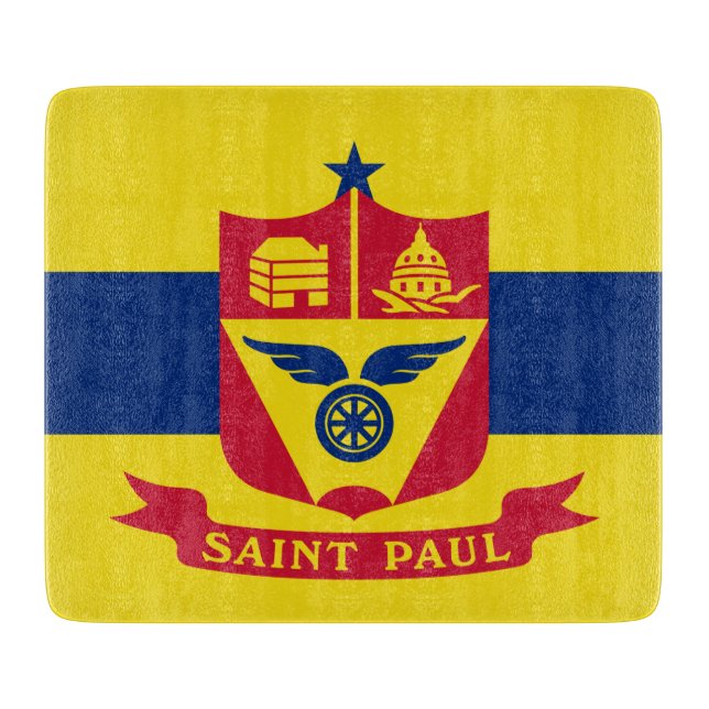 Flagga Saint Paul (Minnesota) (Framsidan)