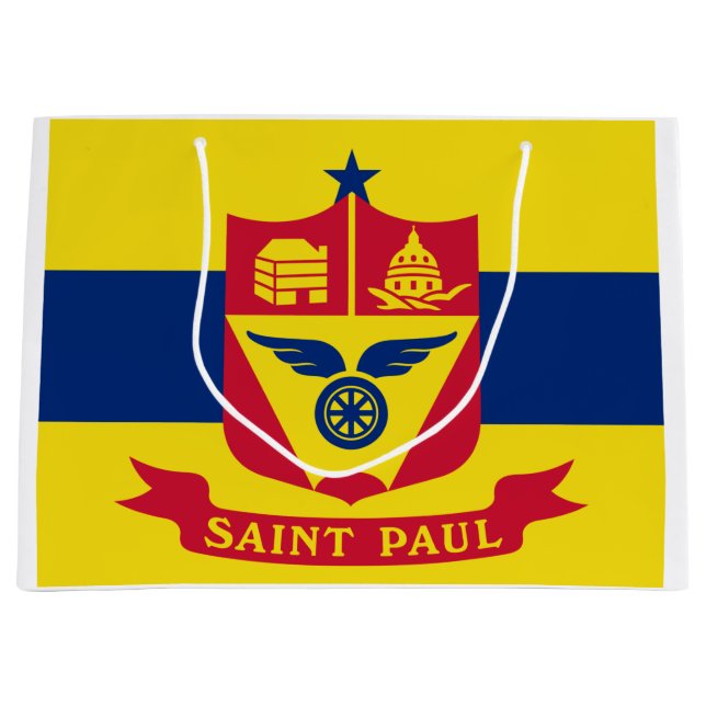Flagga Saint Paul (Minnesota) (Framsidan)
