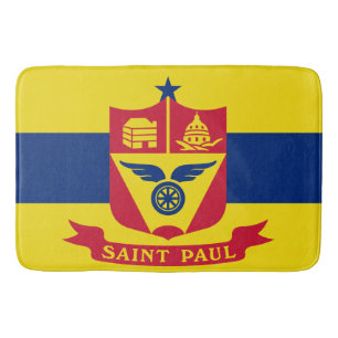 Flagga Saint Paul (Minnesota) Badrumsmatta