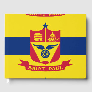 Flagga Saint Paul (Minnesota) Gästböcker
