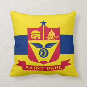 Flagga Saint Paul (Minnesota) Kudde