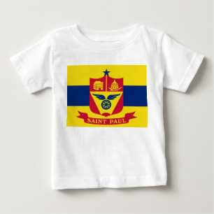 Flagga Saint Paul (Minnesota) T Shirt