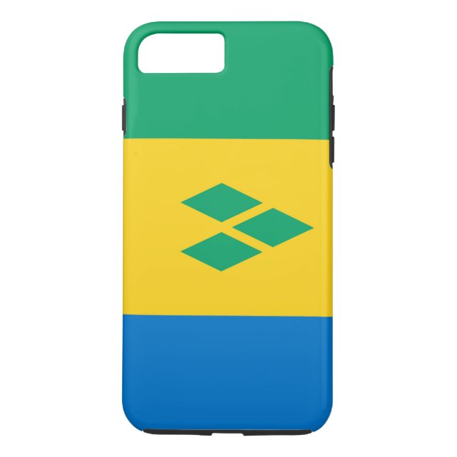 Flagga Saint Vincent och Grenadinerna Case-Mate iPhone Skal (Baksida)