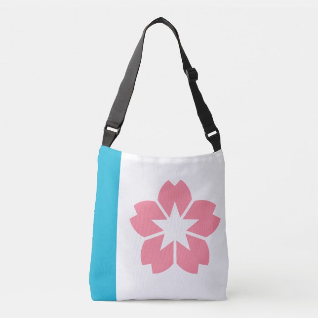 Flagga Salem, Oregon Axelväska (Framsida)