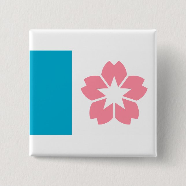 Flagga Salem, Oregon Knapp (Framsida)