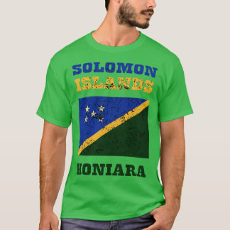 Flagga Salomonöarna 1 T Shirt