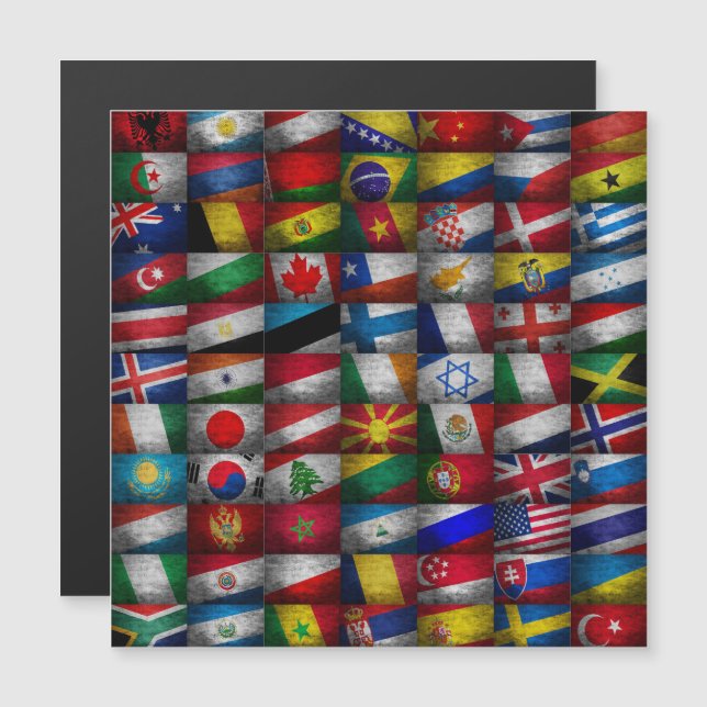 Flagga samling (Fram/baksida)