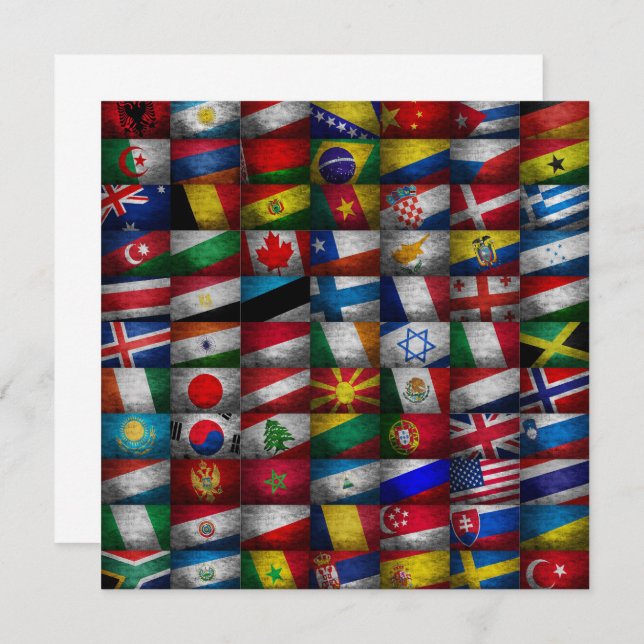 Flagga samling (Fram/baksida)