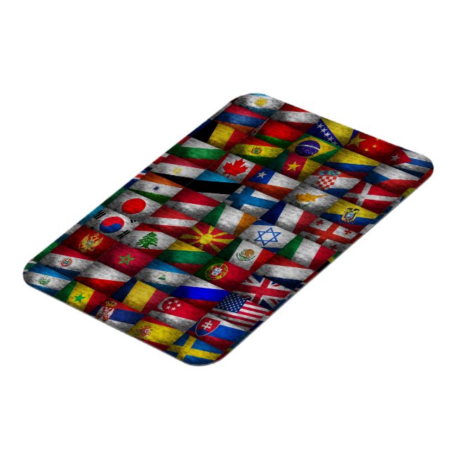 Flagga samling magnet (Vänstra Sidan)