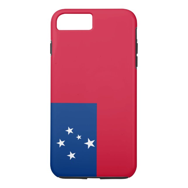 Flagga Samoa Case-Mate iPhone Skal (Baksida)