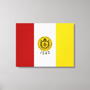 Flagga San Diego (Kalifornien) Canvastryck