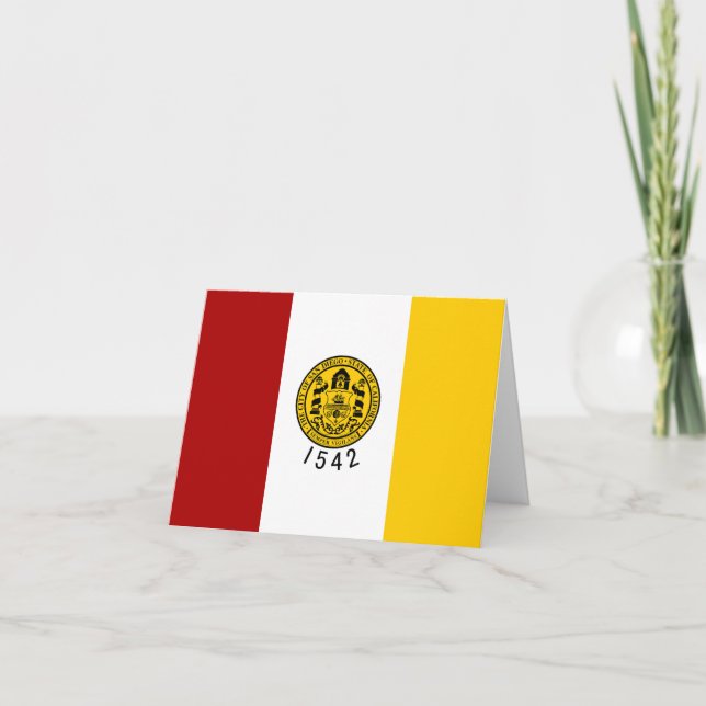 Flagga San Diego Kort (Framsida)