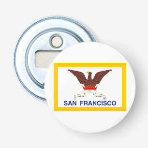 Flagga San Francisco, California Flaska Open er Flasköppnare