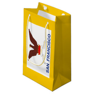 Flagga San Francisco, California Small Gift Bag