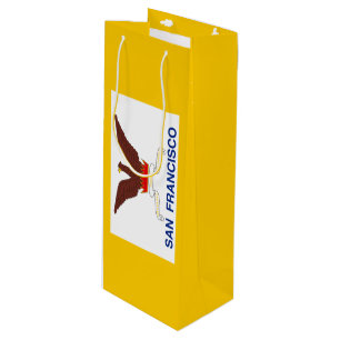 Flagga San Francisco, California Vin Gift Bag