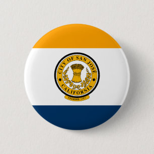 Flagga San Jose, Kalifornien Knapp