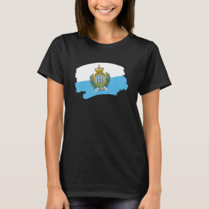 Flagga San Marino 2 T Shirt
