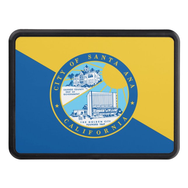 Flagga Santa Ana Dragkroksskydd (Framsidan)