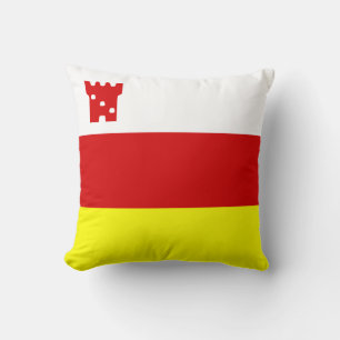 Flagga Santa Barbara, Kalifornien Dekorativ kudde
