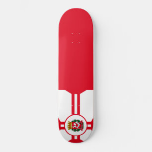 Flagga São Paulo Mini Skateboard Bräda 18,5 Cm