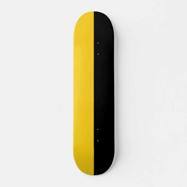 Flagga Saxony-Anhalt Skateboard (Framsida)