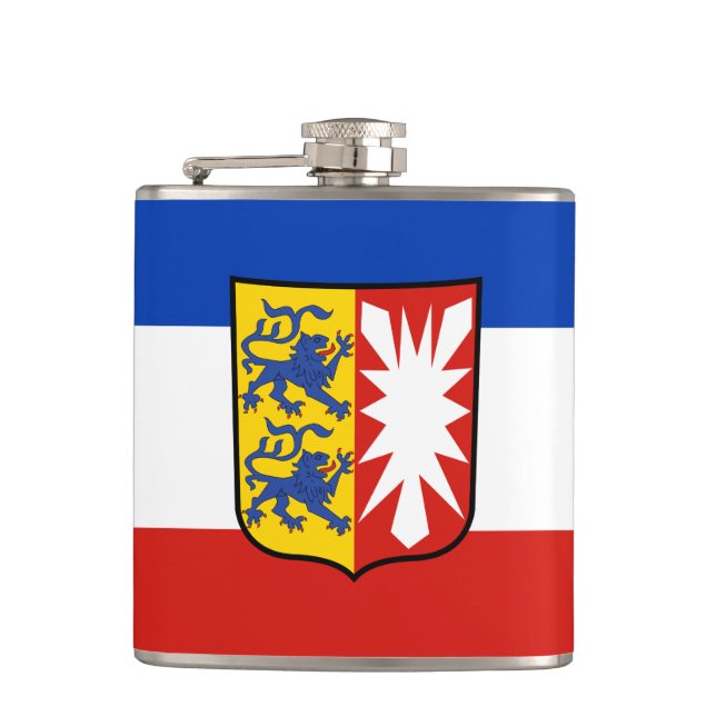 Flagga Schleswig-Holstein-kolv Fickplunta (Framsidan)