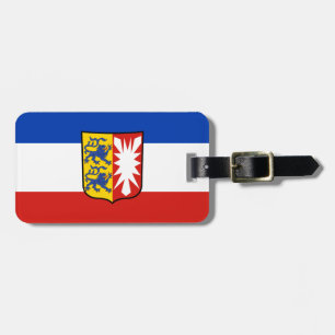 Flagga Schleswig-Holstein Luggage Tag Bagagebricka