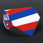 Flagga Schleswig-Holstein Tie Slips<br><div class="desc">Tips med flagga av Schleswig-Holstein; design med vågrät av röd,  vit och blå färg</div>