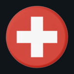 Flagga Schweiz - Die Nationalflaggge der Schwe Magnet<br><div class="desc">Flagga Schweiz - Die Nationalflaggge der Schweiz</div>
