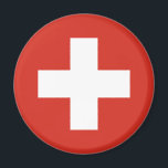 Flagga Schweiz - Die Nationalflaggge der Schwe Magnet<br><div class="desc">Flagga Schweiz - Die Nationalflaggge der Schweiz</div>
