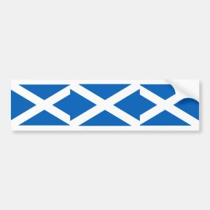 Flagga Scotland Banner o Scotland Bumper Sticker Bildekal