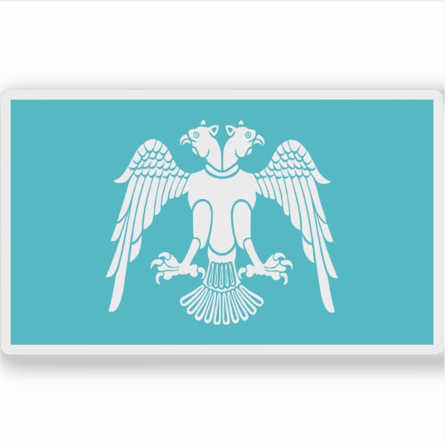 Flagga Seljuk Empire Klistermärken (Framsida)