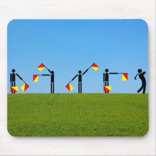 Flagga Semaphore Quiz - Golf Musmatta