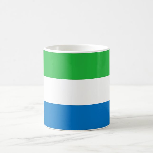 Flagga Sierra Leone Kaffemugg (Center)