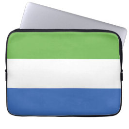 flagga Sierra Leone Laptop Fodral