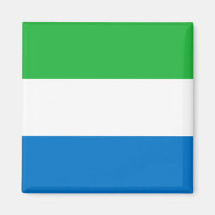 Flagga Sierra Leone Magnet