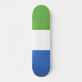 flagga Sierra Leone Mini Skateboard Bräda 18,5 Cm