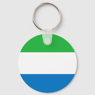 Flagga Sierra Leone Nyckelring