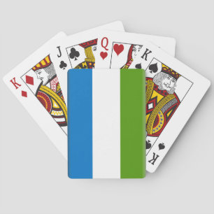Flagga Sierra Leone Spelkort