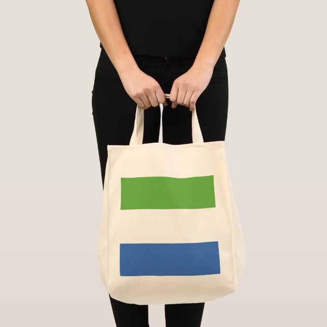 flagga Sierra Leone Tygkasse (Framsida (produkt))