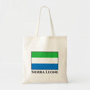 Flagga Sierra Leone Tygkasse