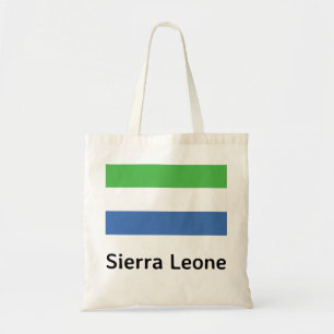 Flagga Sierra Leone Tygkasse