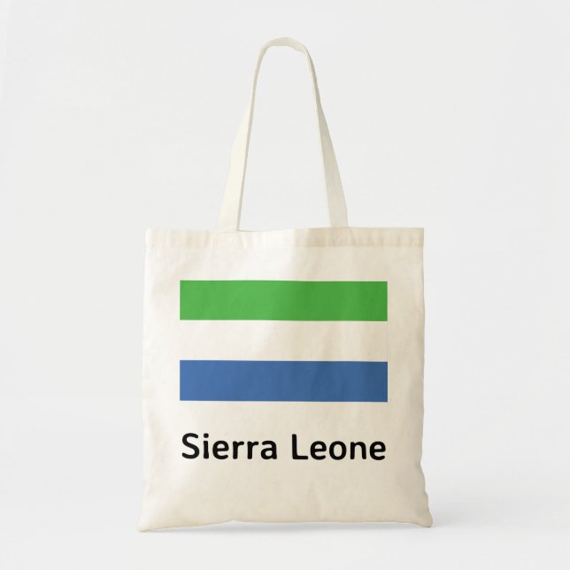 Flagga Sierra Leone Tygkasse (Framsidan)
