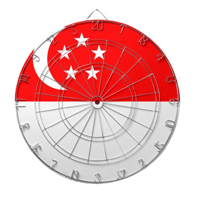 Flagga Singapore Piltavla (Framsidan)