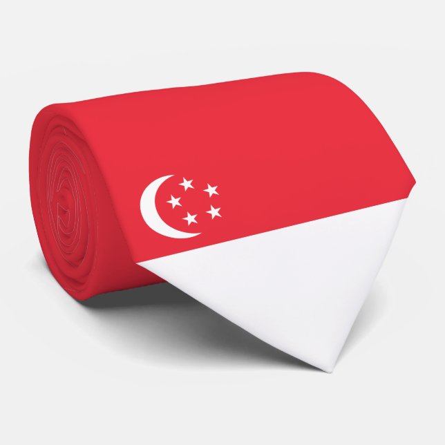 Flagga Singapore Slips (Rullad)