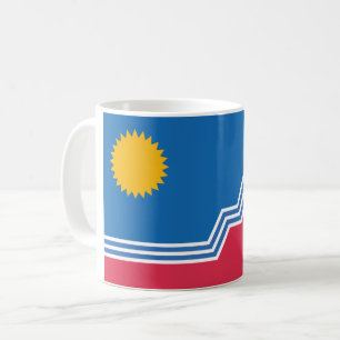 Flagga Sioux Falls, South Dakota Kaffemugg