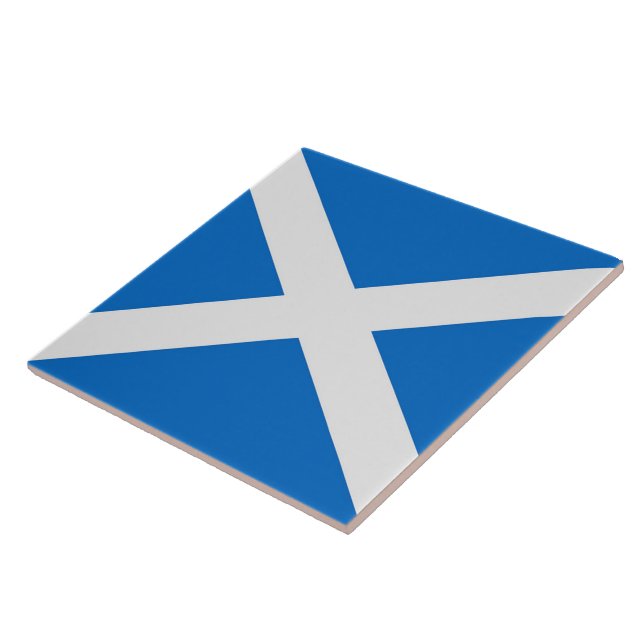 Flagga Skottland Kakelplatta (Sidan)