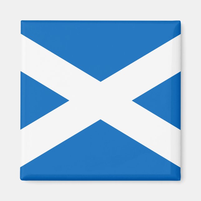 Flagga Skottland Magnet (Framsidan)
