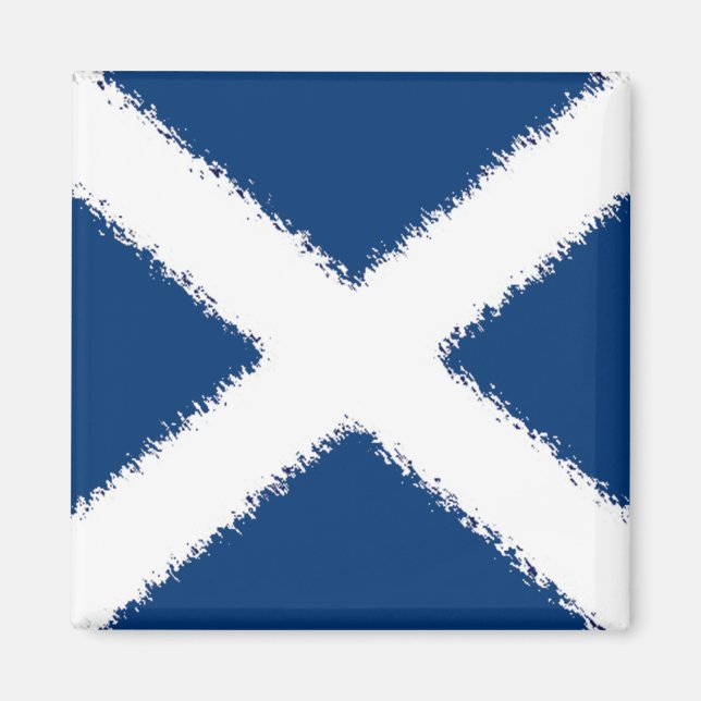 Flagga Skottland Magnet (Framsidan)