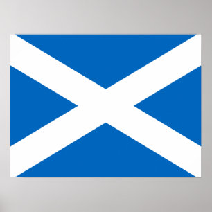 Flagga Skottland Poster